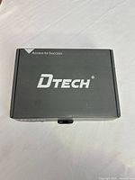 Front of DTech branded box