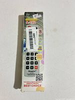 Box front showing model and keypad graphic