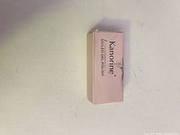 Front of pink Kanorine UV/LED Gel Polish box showing brand name