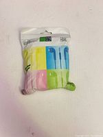 Front view of sealed U19 Music Earphone retail pouch