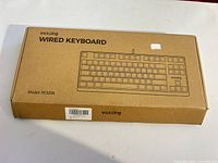 sealed VicTsing PC320A keyboard box top view