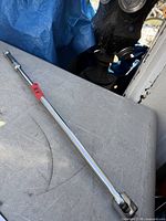 Full view of the chrome 25" wrench showing length and drive head