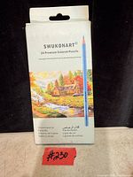 Front view of sealed SWUKONART 24 Premium Colored Pencils box