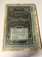 Front cover showing title, date, volume, contents