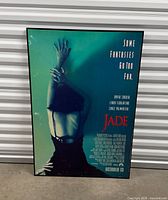 Full view of framed Jade poster