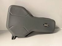 Grey molded hard shell carrying case with FilmPower logo