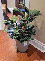 Full view of potted artificial plant