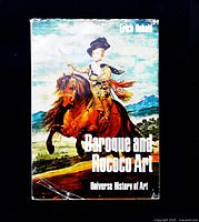 Front dust jacket showing mounted rider artwork and title