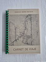 Front cover showing title, author, illustration, spiral binding