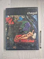 Front cover showing title "chagall" and series line