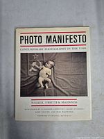 Front cover showing title and infant on Soviet flag