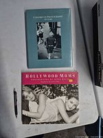 Front covers of both large format photography books