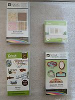 Front view of all four cartridge packages