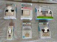 Group shot of all six boxed Martha Stewart punch sets