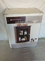 Front of boxed Zenith Interiors Ashland Collection wall cabinet