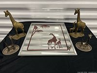 Group view of all giraffe items