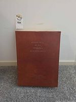 Closed portfolio cover showing title