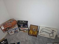 Boxed cookware set, appliance boxes and bed tray boxed