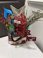 Gift bag full of craft items