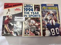 Front covers of three VHS tapes