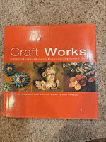 Front cover showing title and craft categories