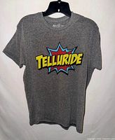 Front view showing full T-shirt and graphic