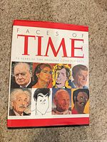 Front cover showing title, portraits, condition of dust jacket