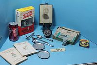 Group shot of all items in lot