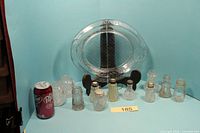 Overview of platter with all ten shakers