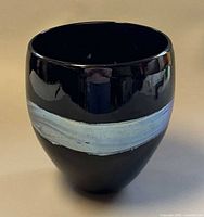 Overall view of Robert Held vase showing color and band