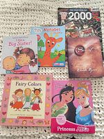 Front covers of all six books