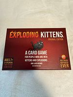 Front of Exploding Kittens Original Edition box