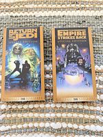 Front slipcovers of both Star Wars Special Edition VHS tapes