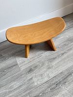 Top view showing curved seat and overall finish