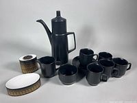 Complete lot showing coffee service and Rosenthal pieces