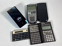 Group shot of all six items showing their fronts