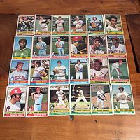 All 24 cards laid out in four rows of six