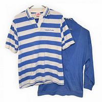 Both tops side by side to show styles and colors