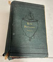 Front cover showing title and wear