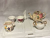 Group shot showing all six items