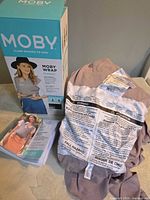 Box, wrap and manual displayed together