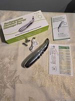 Entire lot with pen, two heads, USB cable, instruction manual, chart and box