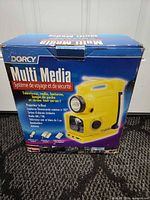 Front of Dorcy Multi-Media lantern retail box