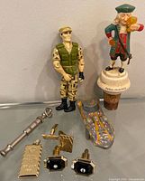 Group shot showing all items together