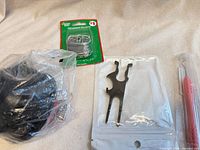 All five items in original packaging displayed