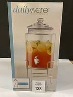 Retail box front showing Dailyware beverage dispenser image and branding