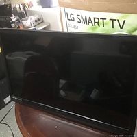 Front view of Emerson 32" flat screen TV