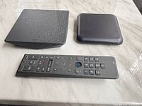 Xi6-A box, XiOne-SC box, XR15 remote on surface