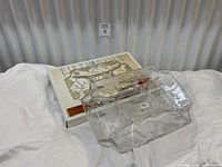 Tray on display with original box