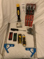 Full lot overview showing all listed tools